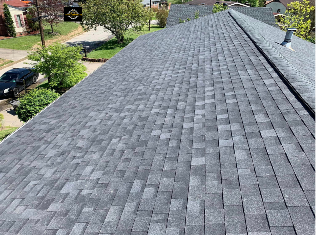 Shingle roof