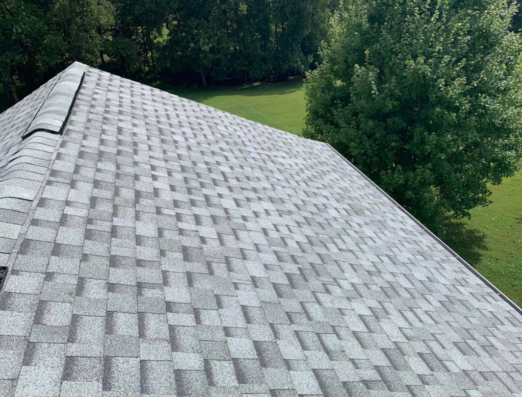 Shingle roof