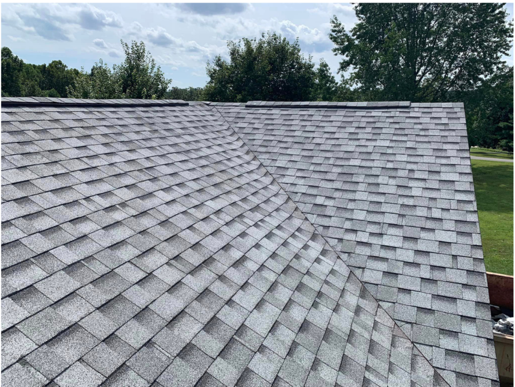 Shingle roof